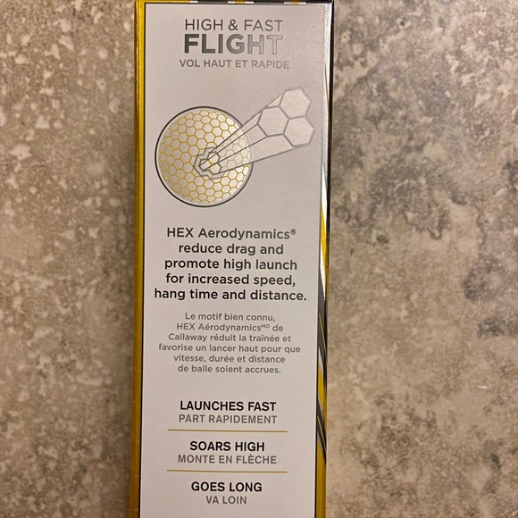 Callaway Warbird Long Carry & Distance Set 3 Balls - Picture 3 of 7